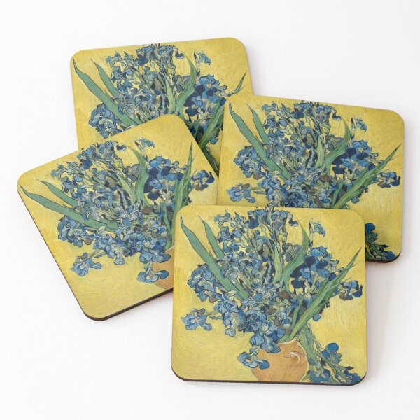 Item preview, vincent van gogh irises, 1890 designed and sold by melissabeta.