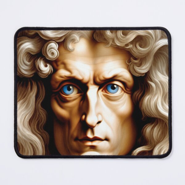 Item preview, Sir Isaac Newton designed and sold by TheDarkWardrobe.
