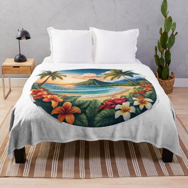 Item preview, Hawaiian Vacation Paradise Escape designed and sold by Farid1Shop.