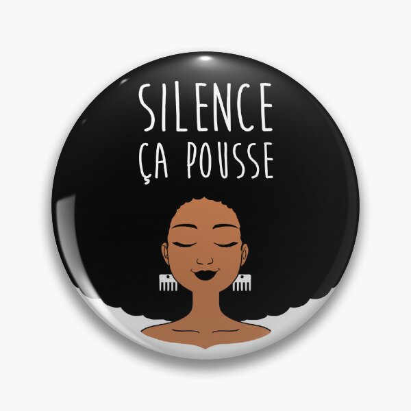 Item preview, Black woman with an afro - Silence it grows designed and sold by vee-madinina.