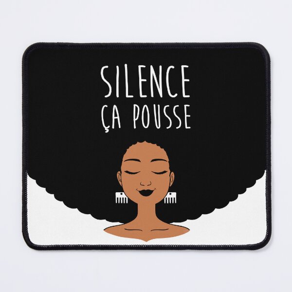 Item preview, Black woman with an afro - Silence it grows designed and sold by vee-madinina.