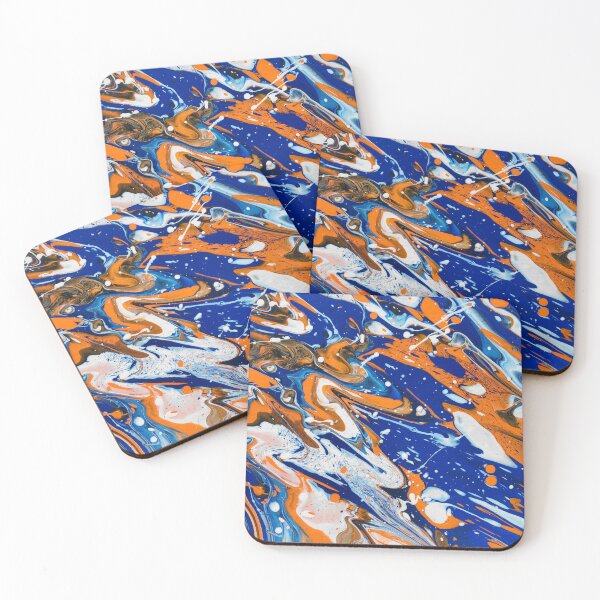 Item preview, Dividend - Acrylic Pour Painting designed and sold by dnacademic.