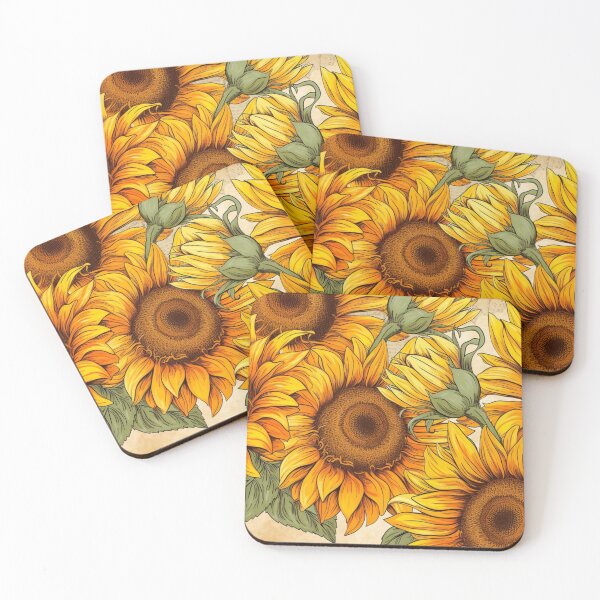 Item preview, Sunflowers Floral Botanical Watercolor designed and sold by Tammy Marie Russell.