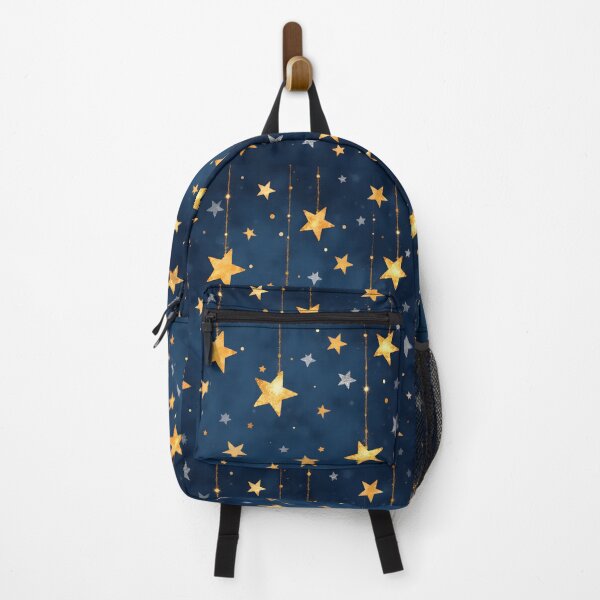Item preview, Radiant Watercolor Stars on a Seamless Night Sky designed and sold by AV.