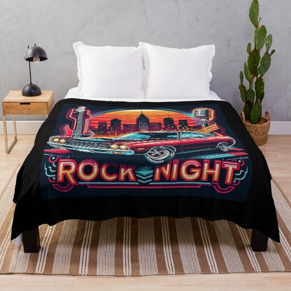 Item preview, Neon Drive to Rock Paradise with RexVibes Vibe designed and sold by RexVibes.