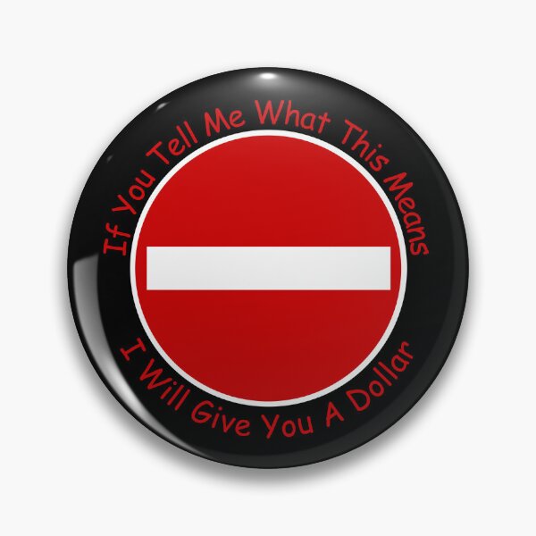 Item preview, BRITISH STREET SIGN FREE DOLLAR CHALLENGE FUNNY designed and sold by CBCreations73.