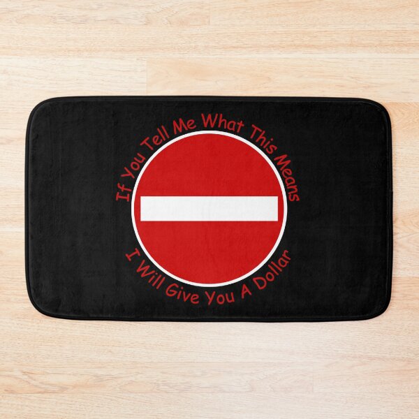 Item preview, BRITISH STREET SIGN FREE DOLLAR CHALLENGE FUNNY designed and sold by CBCreations73.