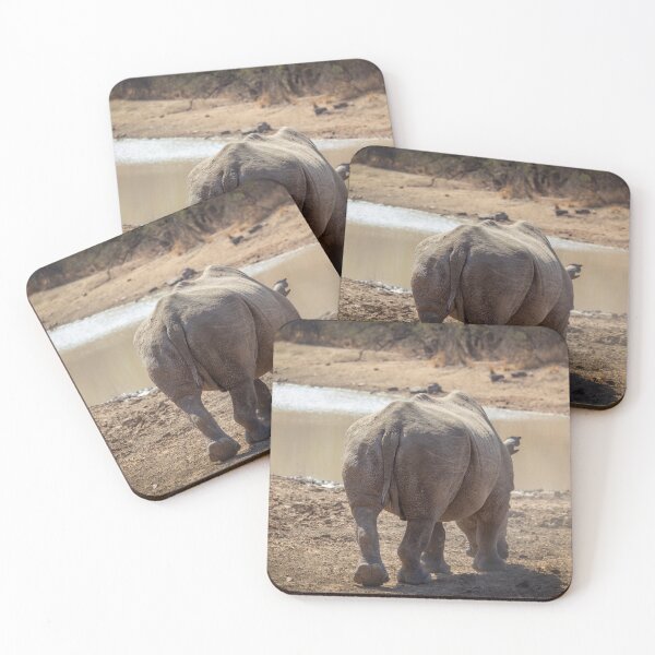 Item preview, Rhinoceros Heading to a Pond, Africa designed and sold by jrtwynam.