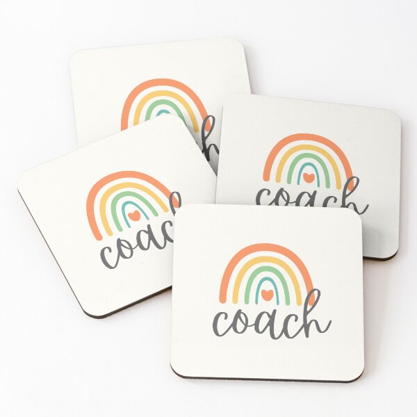 Item preview, Coach - Colorful Rainbow - Heart - Career designed and sold by patternjp.