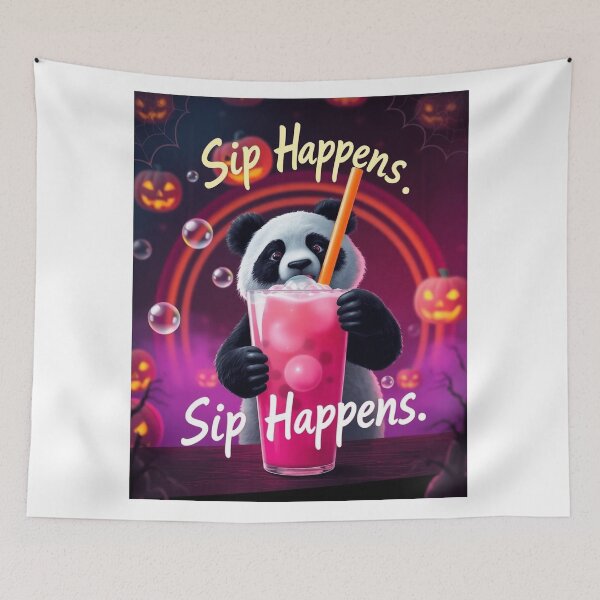 Item preview, Spooky Sip Time designed and sold by sachinnaha.
