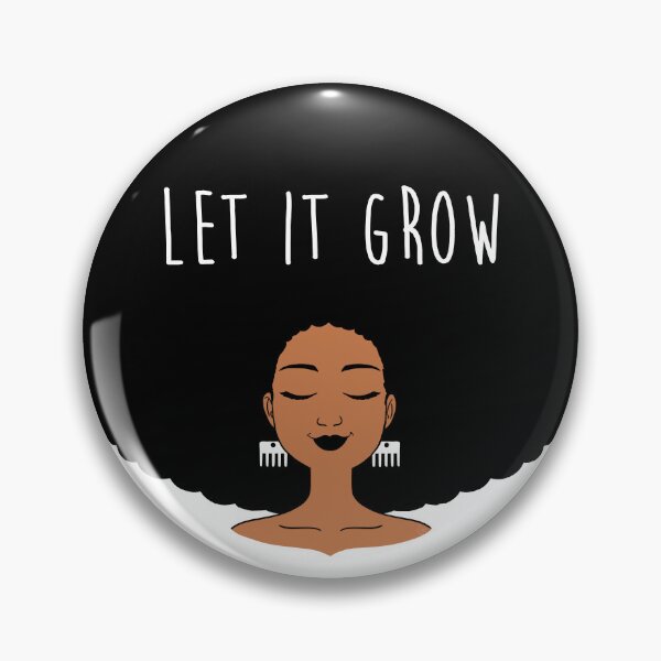 Item preview, Black woman with an afro - Let it Grow designed and sold by vee-madinina.