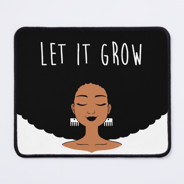 Item preview, Black woman with an afro - Let it Grow designed and sold by vee-madinina.