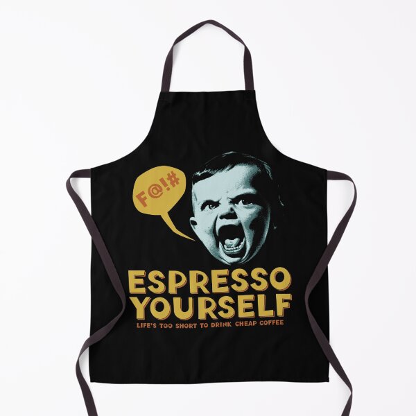 Item preview, Espresso Yourself Funny Coffee Lover designed and sold by Guerrilla-Dx.
