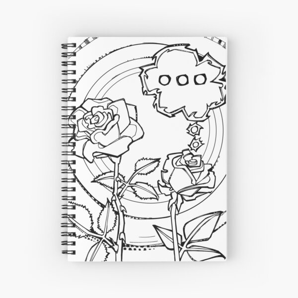 Overthinker, Coloring Page Spiral Notebook