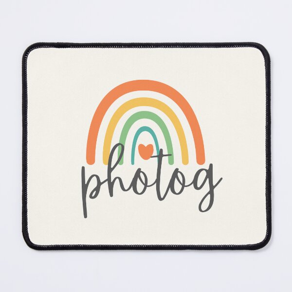 Item preview, Photog - Colorful Rainbow - Heart - Career designed and sold by patternjp.