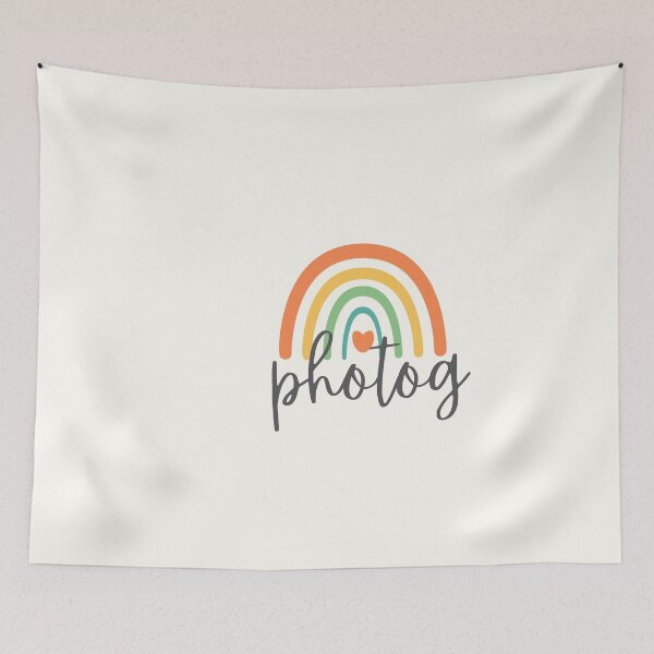 Item preview, Photog - Colorful Rainbow - Heart - Career designed and sold by patternjp.