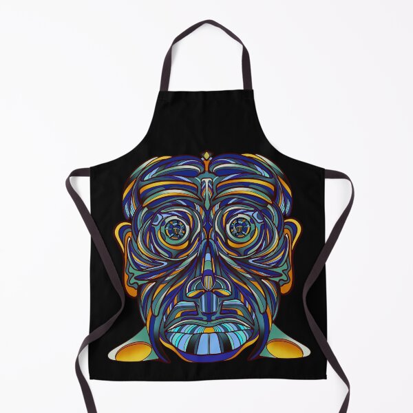 Item preview, Nervous metal Robot face designed and sold by DaveDanchuk.
