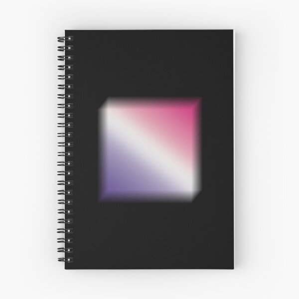 Item preview, Pink & White & Purple Abstract Art blur square designed and sold by Wowliful.