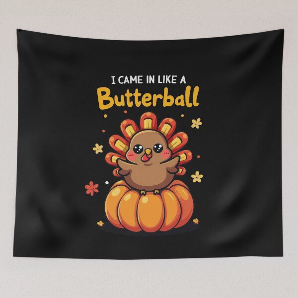 Item preview, I came in like a butterball cute turkey designed and sold by GogoGrove.