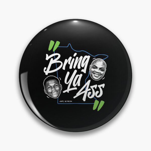 Item preview, Anthony Edwards Bring Ya Ass Basketball designed and sold by pronogreer.