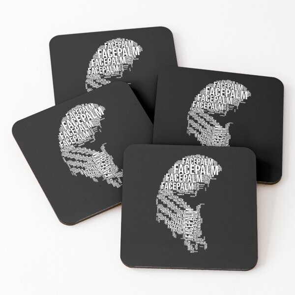 Item preview, Facepalm Typography Art designed and sold by mytypeofart.