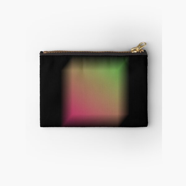 Item preview, Pink & Green Abstract Art blur square designed and sold by Wowliful.