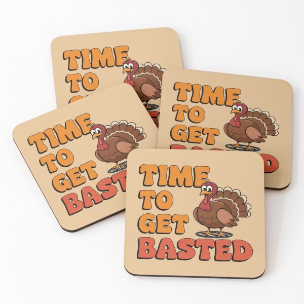 Item preview, time to get basted funny turkey designed and sold by GogoGrove.