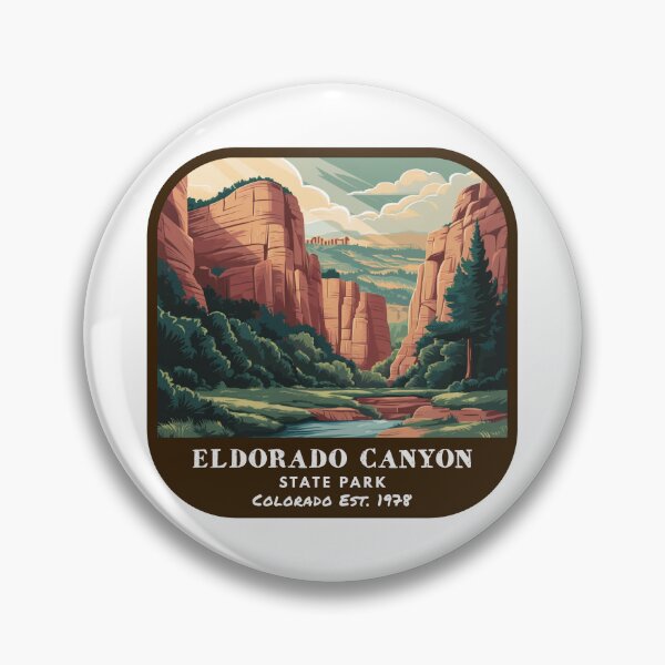 Item preview, Vintage Eldorado Canyon State Park (Colorado State Park) designed and sold by RabbitK.