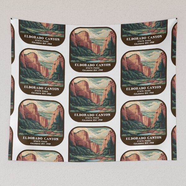 Item preview, Vintage Eldorado Canyon State Park (Colorado State Park) designed and sold by RabbitK.