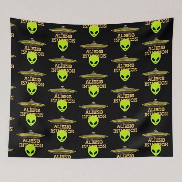 Item preview, ALIENS INVASION designed and sold by ArteVirtual28.