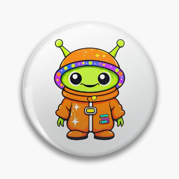 Item preview, Cute Kawaii Cozy Alien designed and sold by graphic-genie.