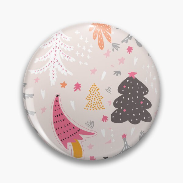 Item preview, Pink Festive Christmas Trees designed and sold by Lovingart222.