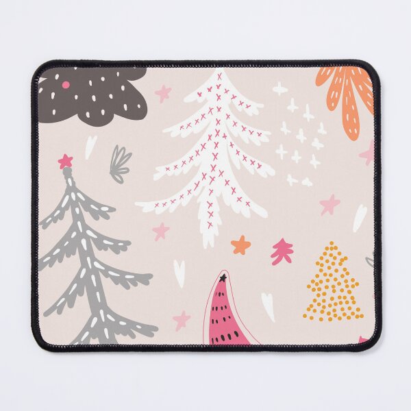 Item preview, Pink Festive Christmas Trees designed and sold by Lovingart222.