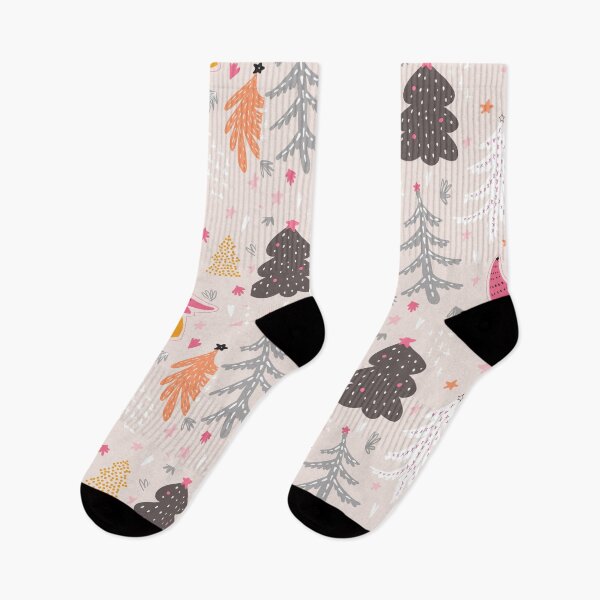 Item preview, Pink Festive Christmas Trees designed and sold by Lovingart222.