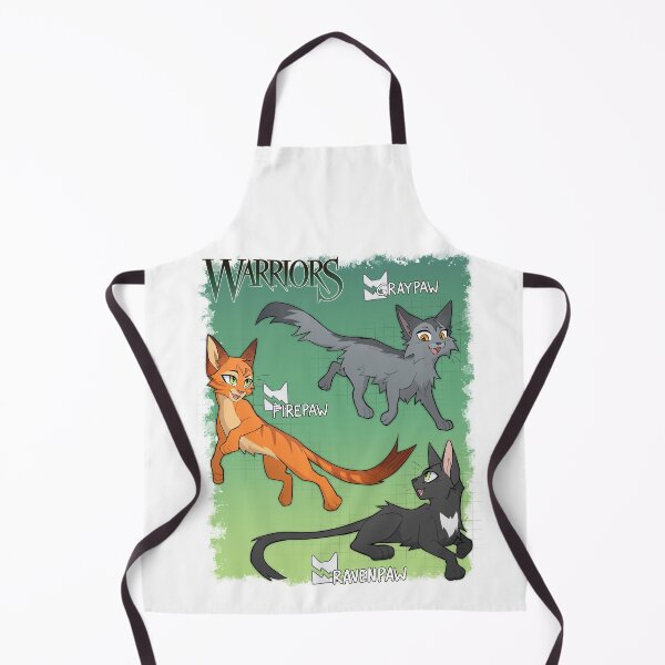 Item preview, Firepaw, Graypaw and Ravenpaw from Warrior Cats - Into the Wild, Version 2 designed and sold by Chycero.