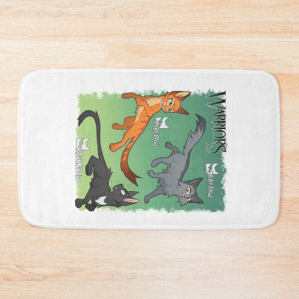 Item preview, Firepaw, Graypaw and Ravenpaw from Warrior Cats - Into the Wild, Version 2 designed and sold by Chycero.