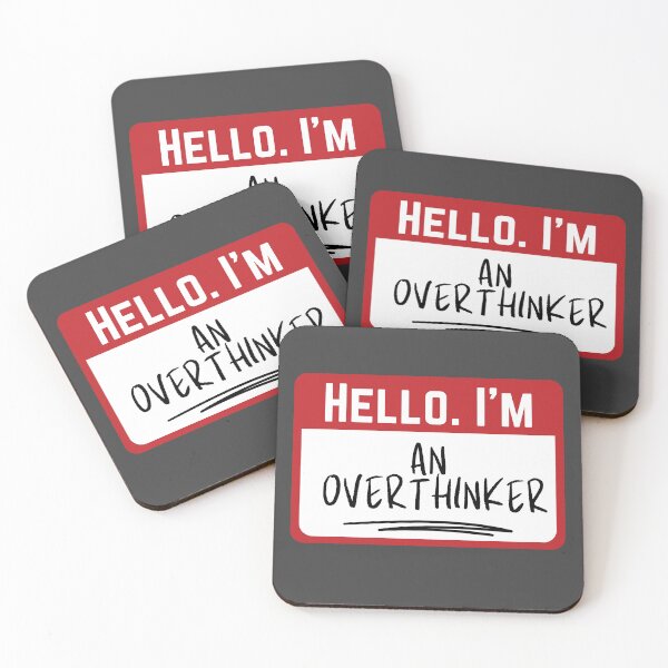 Item preview, Hello. I'm An Overthinker designed and sold by The magic  Yellow bus.