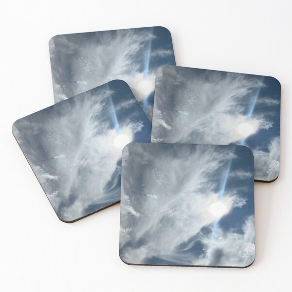 Item preview, Amazing Wispy Clouds with Sun Beam designed and sold by PricklyDaisy.