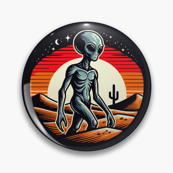Item preview, Alien in Desert designed and sold by roswellboutique.