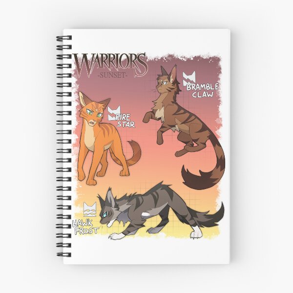 Item preview, Firestar, Brambleclaw and Hawkfrost from Warrior Cats, Sunset, Version 2 designed and sold by Chycero.