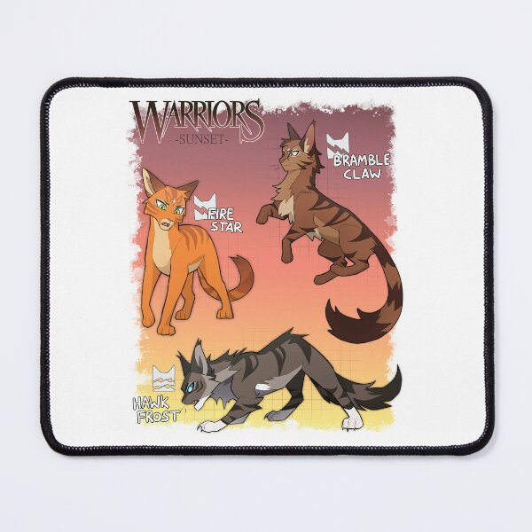 Item preview, Firestar, Brambleclaw and Hawkfrost from Warrior Cats, Sunset, Version 2 designed and sold by Chycero.