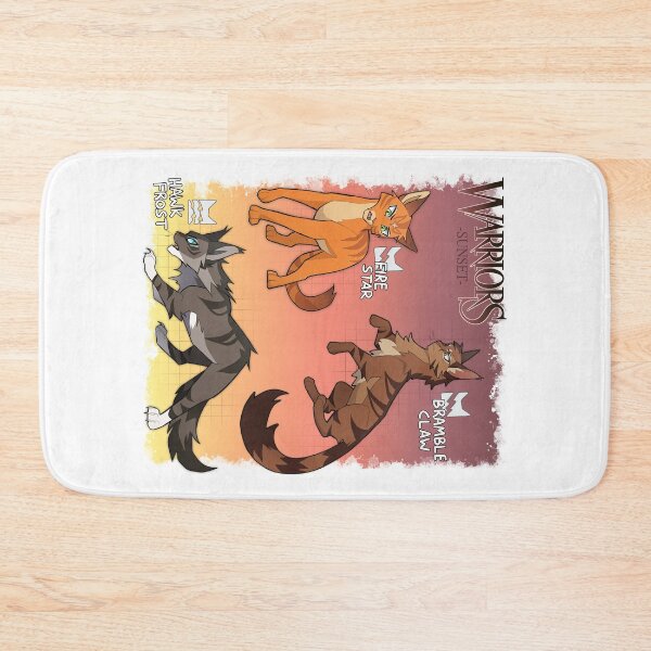 Item preview, Firestar, Brambleclaw and Hawkfrost from Warrior Cats, Sunset, Version 2 designed and sold by Chycero.