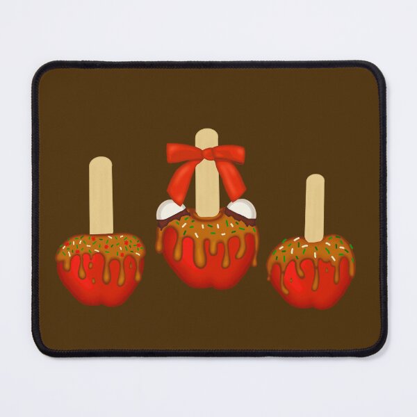 Item preview, Christmas Holiday Caramel Apples with Sprinkles designed and sold by Ruby Vazquez.