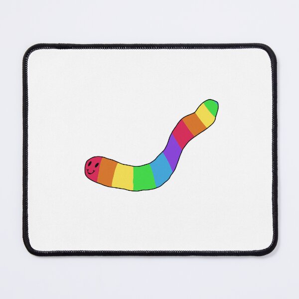 Item preview, Happy Rainbow Worm designed and sold by Roubyn.