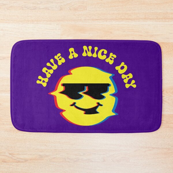 Item preview, Have A Nice Day Melting Smiley Face designed and sold by ColorZoo.