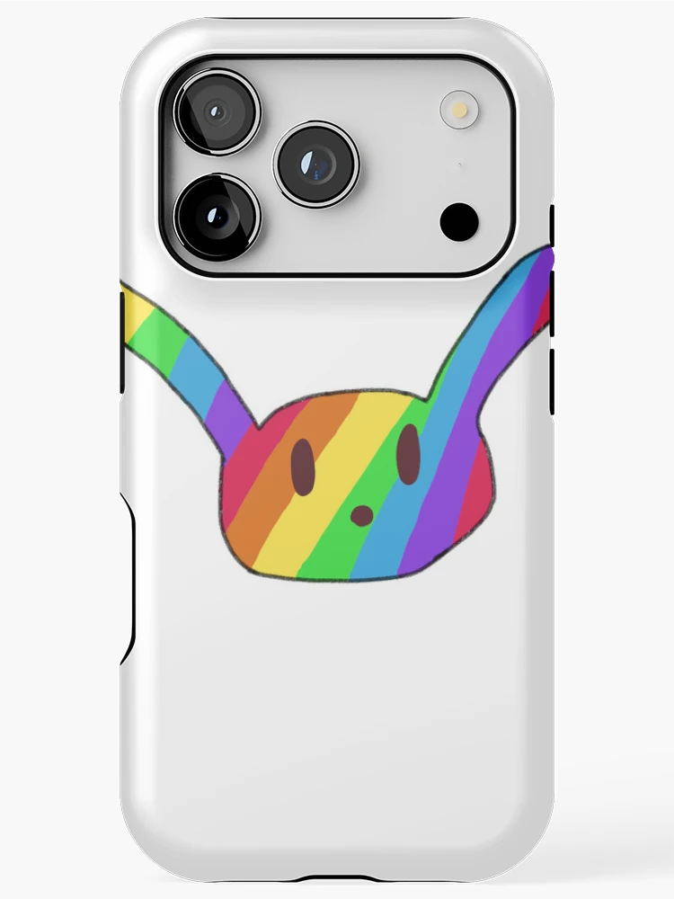 Thumbnail 1 of 4, iPhone Case, Rainbow Rabbit designed and sold by Roubyn.