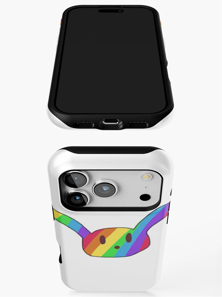 Thumbnail 3 of 4, iPhone Case, Rainbow Rabbit designed and sold by Roubyn.