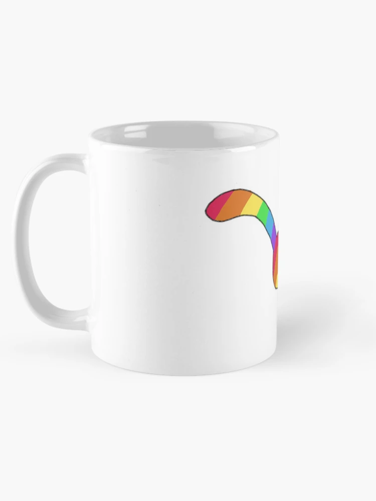 Thumbnail 5 of 6, Coffee Mug, Rainbow Rabbit designed and sold by Roubyn.