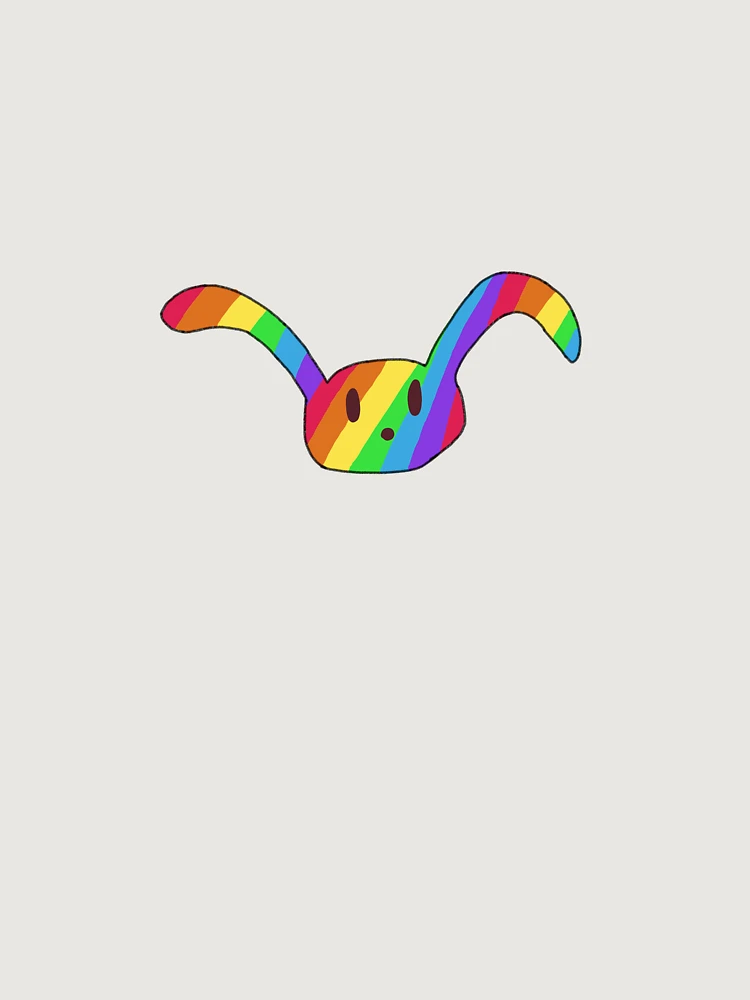 Thumbnail 6 von 6, Premium Oversized Pullover, Regenbogenkaninchen designt und verkauft von Roubyn.