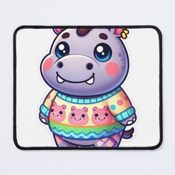 Item preview, Hippo in Cozy Sweater designed and sold by vios765.